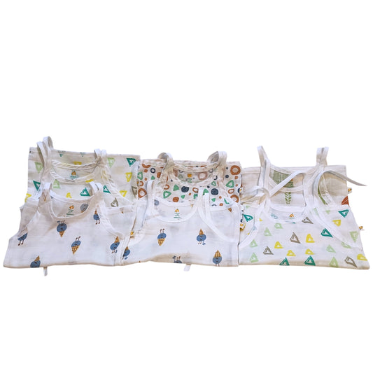 Cotton Muslin Dori Jhabla- Set of 6