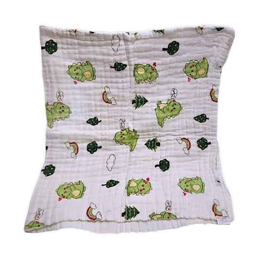 Dinosaur print Cotton Muslin Baby Bath Super Soft towel