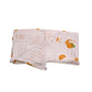 Orange print Cotton Muslin Baby Bath Super Soft towel