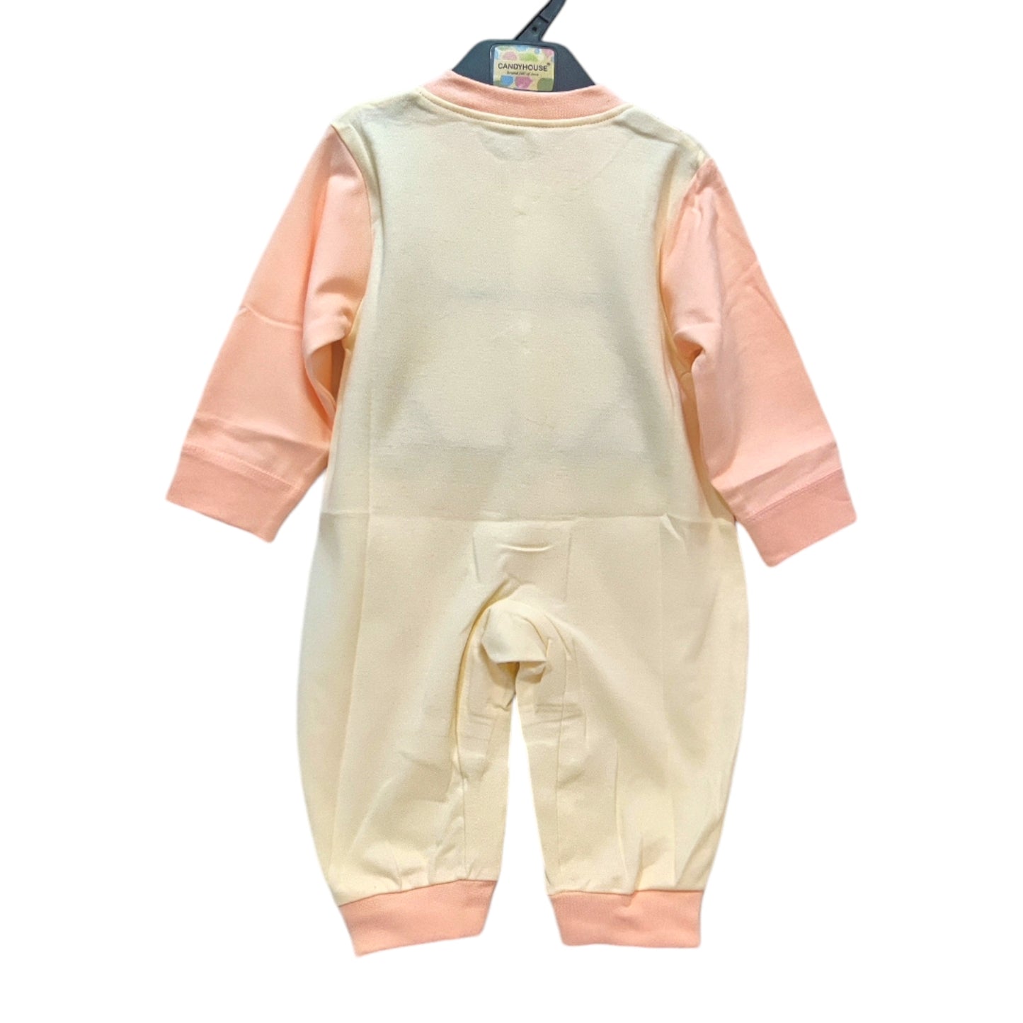 Hunny Bunny Soft Pastels Two colour Unisex Newborn Winter Romper