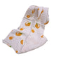 Orange print Cotton Muslin Baby Bath Super Soft towel