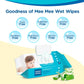 BUY 2 GET 1 FREE! Mee Mee Caring Baby Wet Wipes With Lid -  72 Pieces